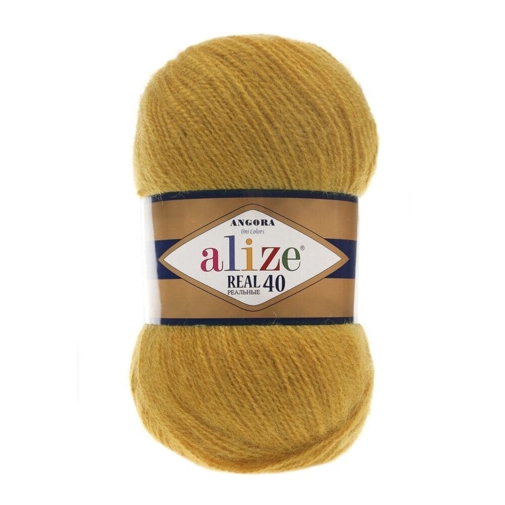 Alize Angora Real 40 Angora Real 40 Mustard (645)