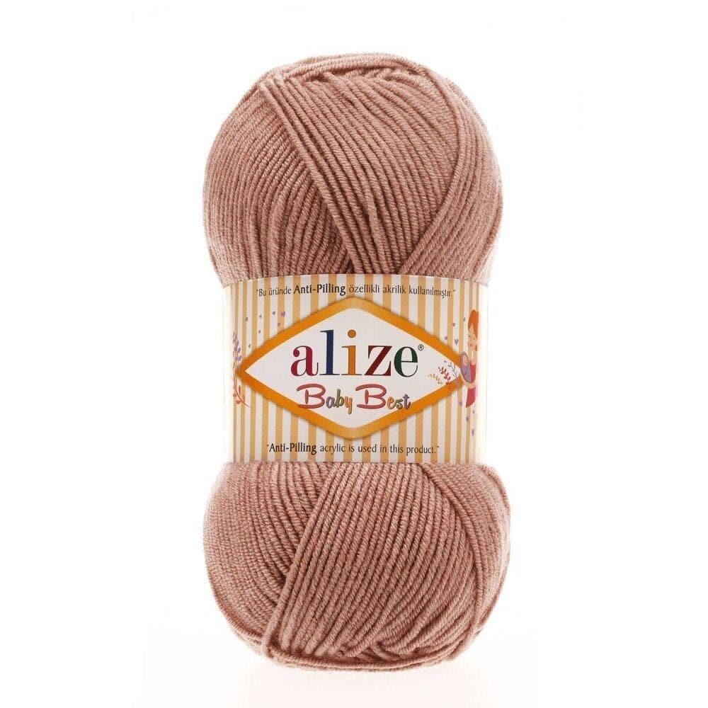 Alize Baby Best 354 Lašišinė – kūdikių siūlai su bambuku