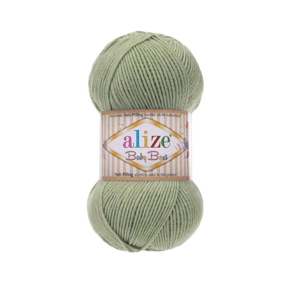 Alize Baby Best 138 Šalavijų – kūdikių siūlai su bambuku