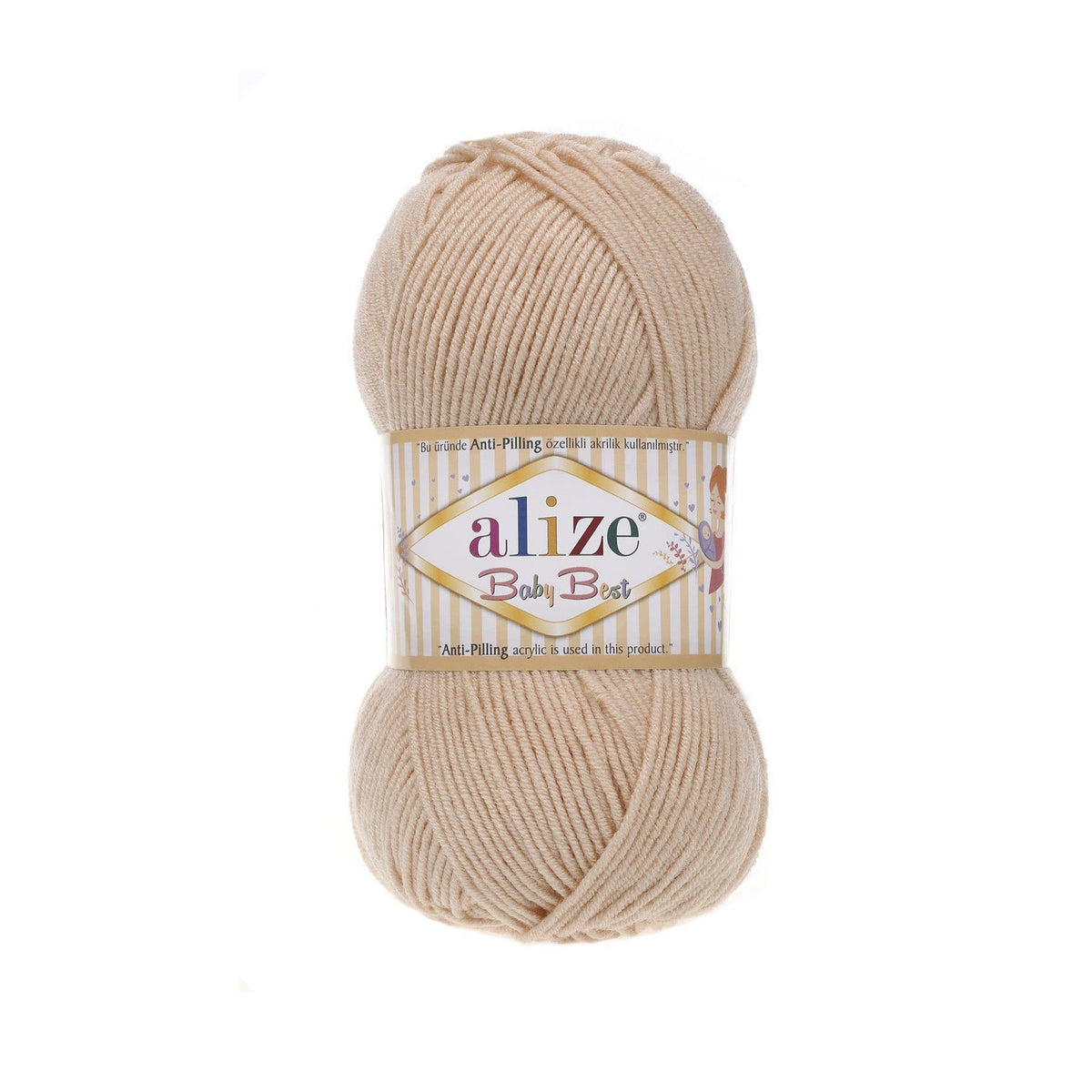 Alize Baby Best 382 Kūno – kūdikių siūlai su bambuku