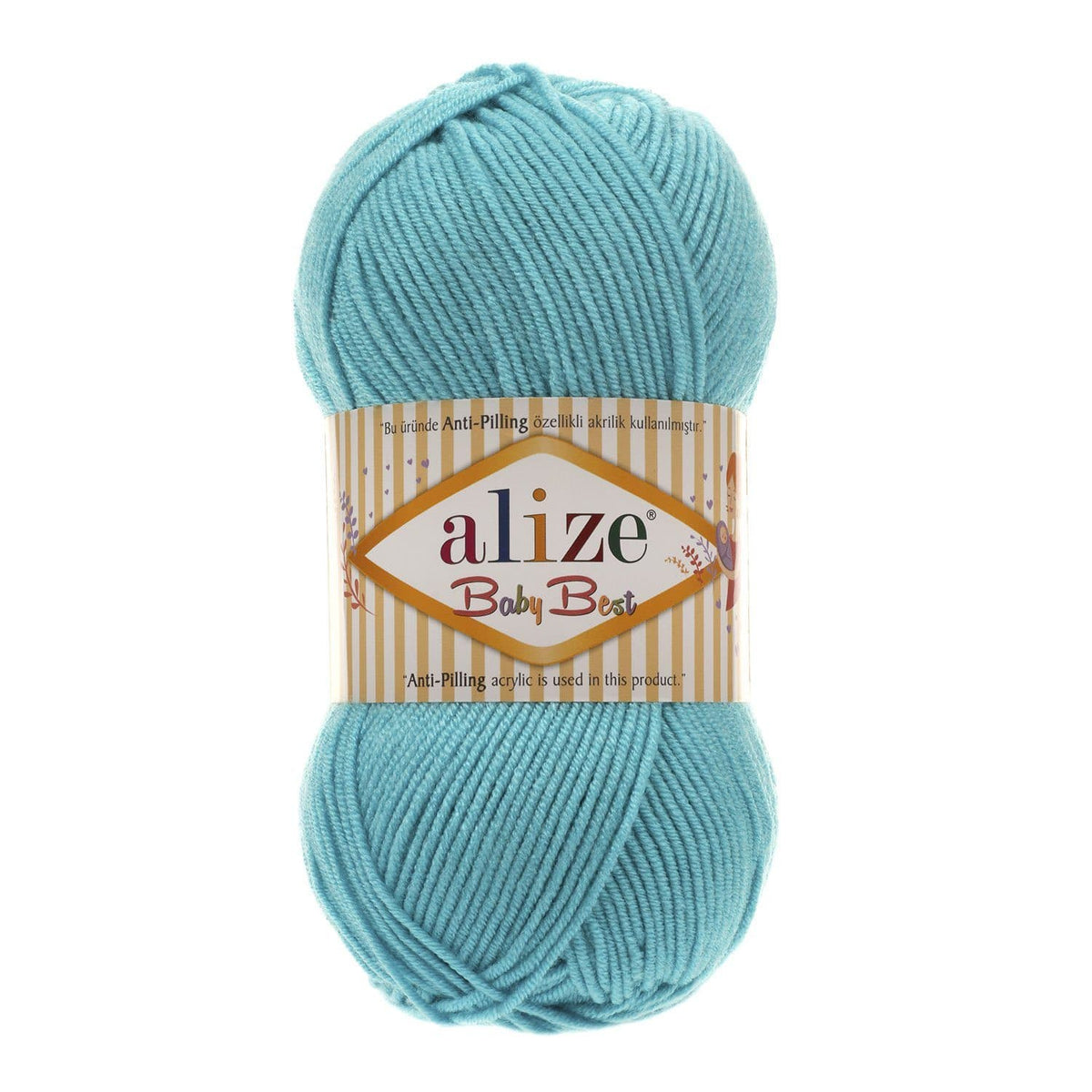 Alize Baby Best 287 Turkio – kūdikių siūlai su bambuku