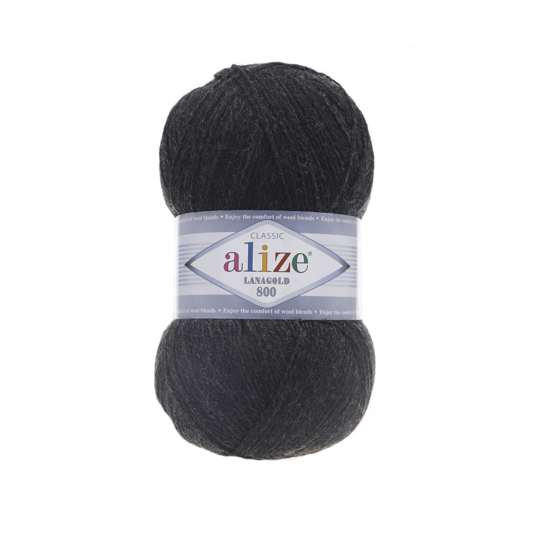 Alize Lanagold 800 Lanagold 800 Anthracite Melange (151)