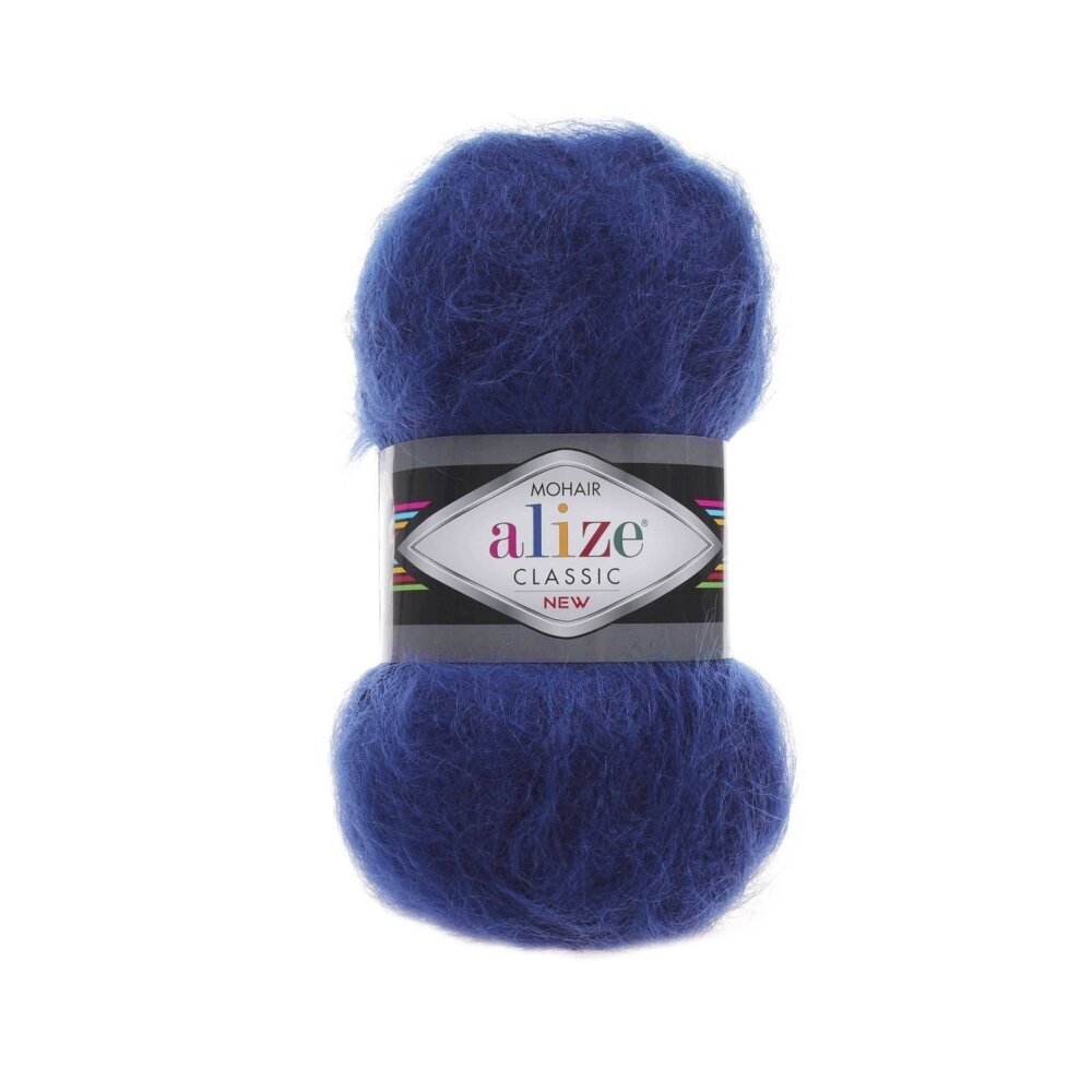Alize Mohair Classic 409 Indigo – akrila dzija ar mohēru un vilnu
