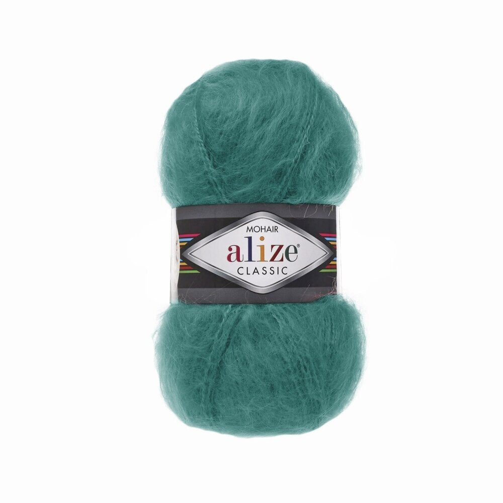 Alize Mohair Classic 507 Priežu – akrila dzija ar mohēru un vilnu