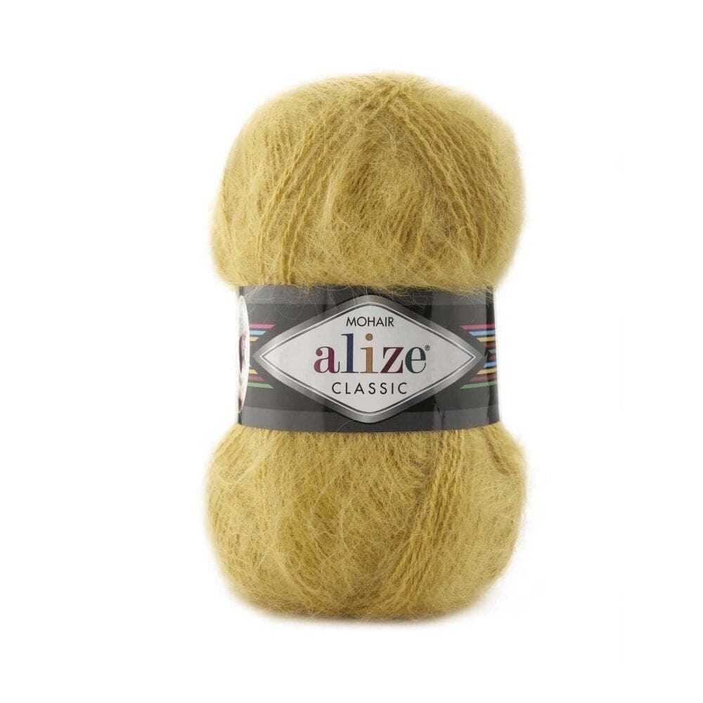 Alize Mohair Classic 756 Safrāna – akrila dzija ar mohēru un vilnu