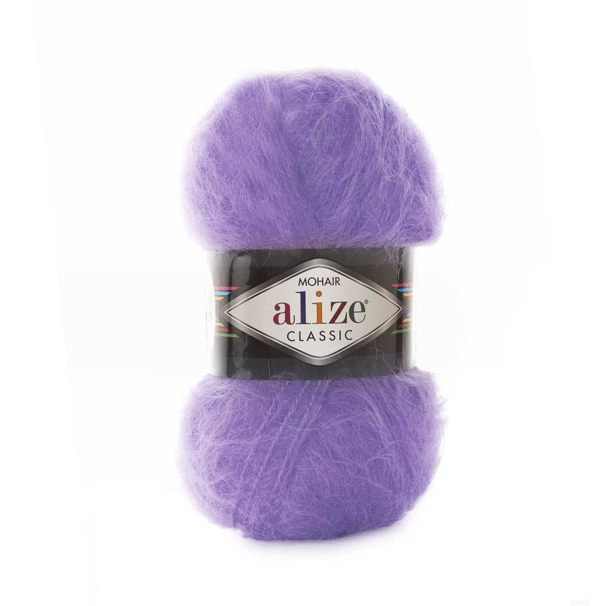 Alize Mohair Classic 206 Violeta – akrila dzija ar mohēru un vilnu
