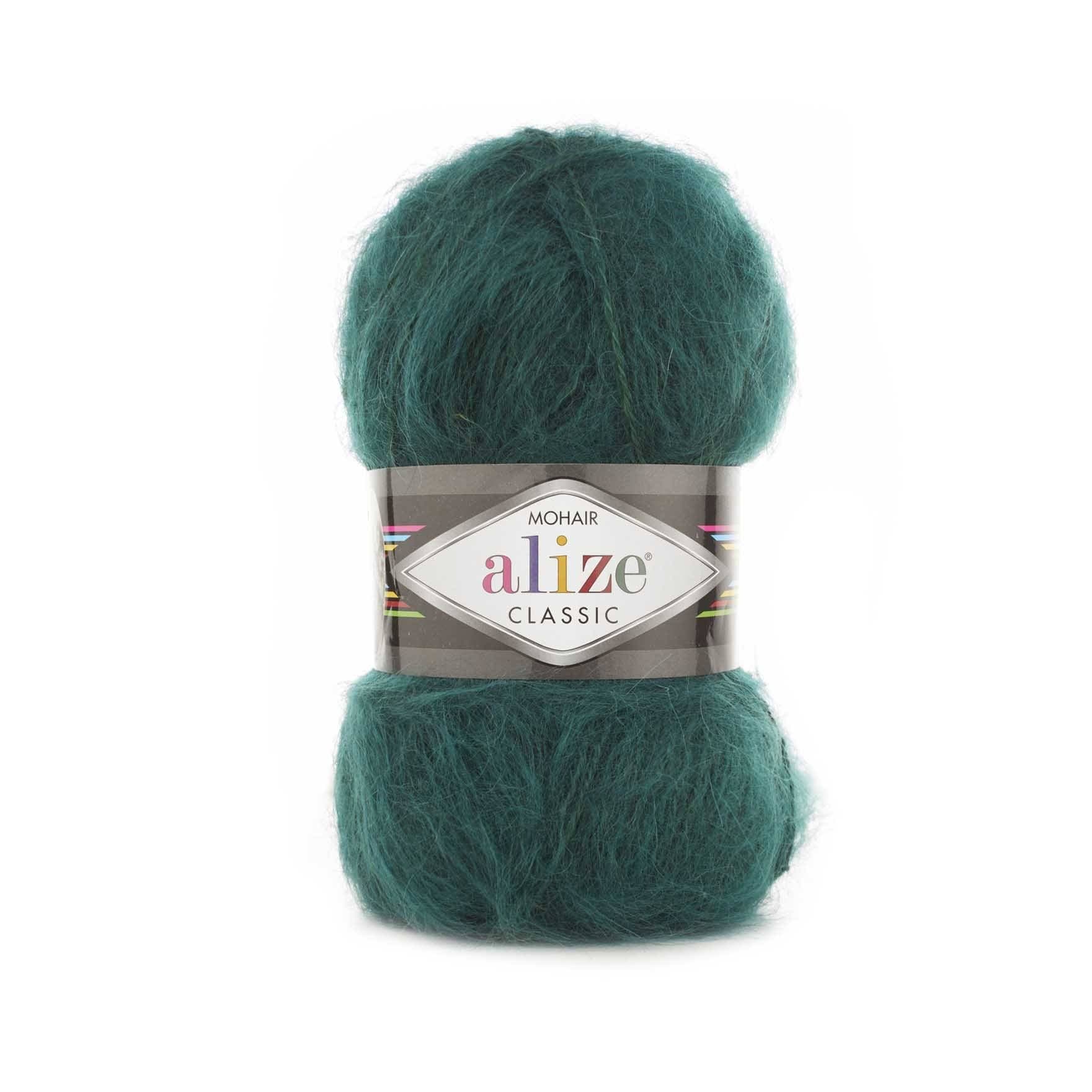 Alize Mohair Classic Mohair Duck Green (30)