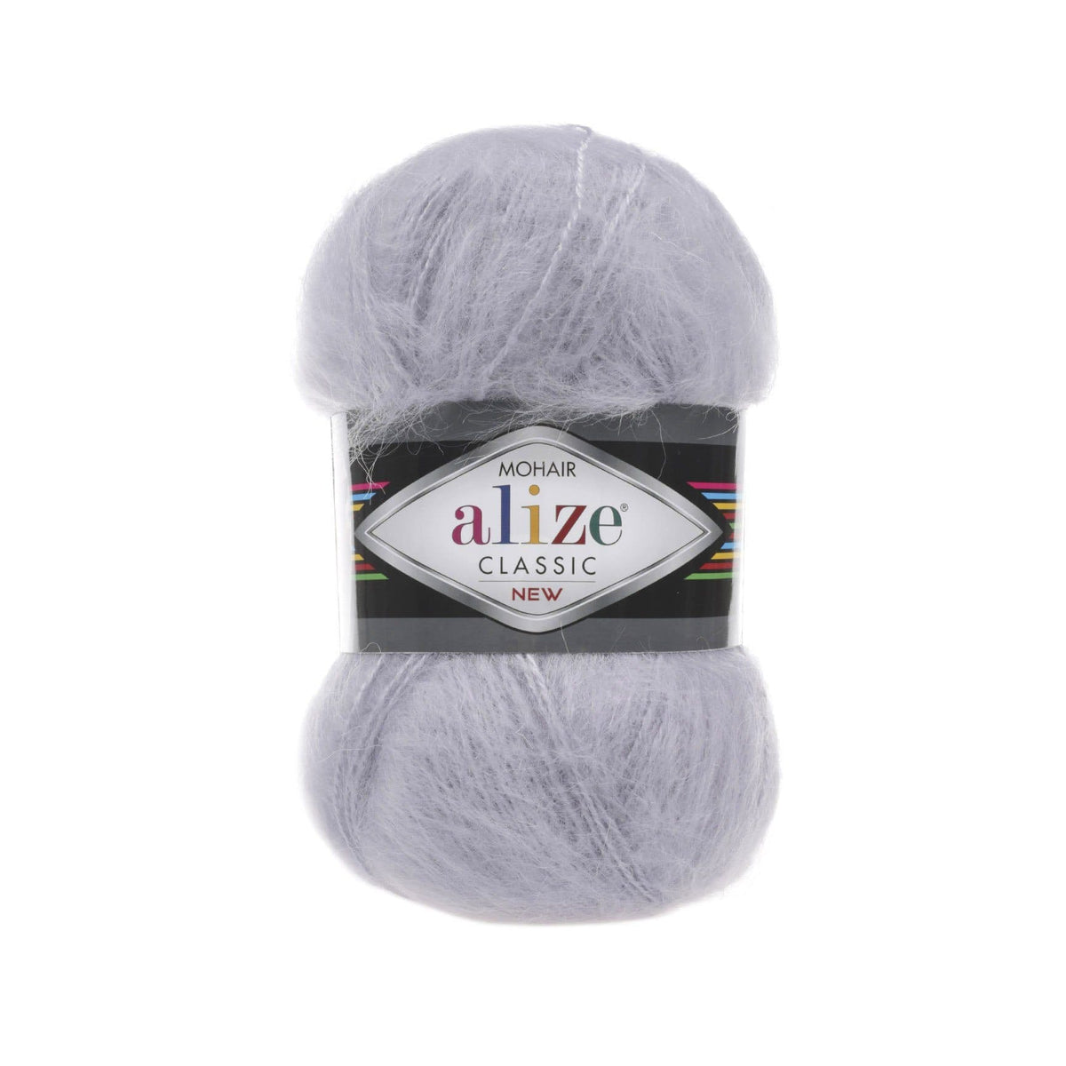 Alize Mohair Classic 52 Pelēka – akrila dzija ar mohēru un vilnu