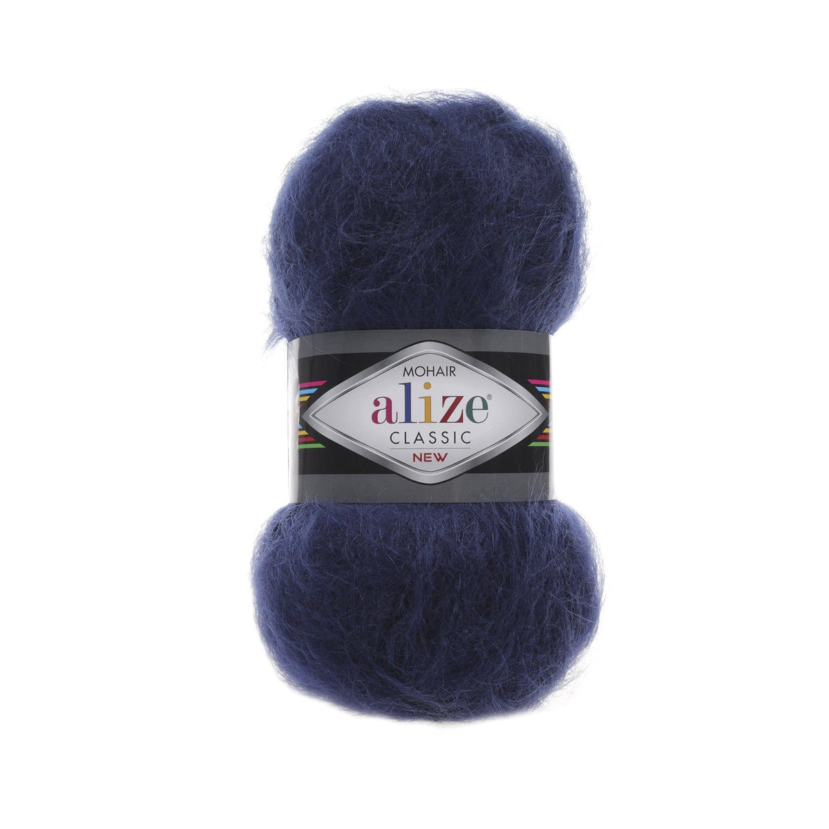 Alize Mohair Classic 395 Tumši zila – akrila dzija ar mohēru un vilnu