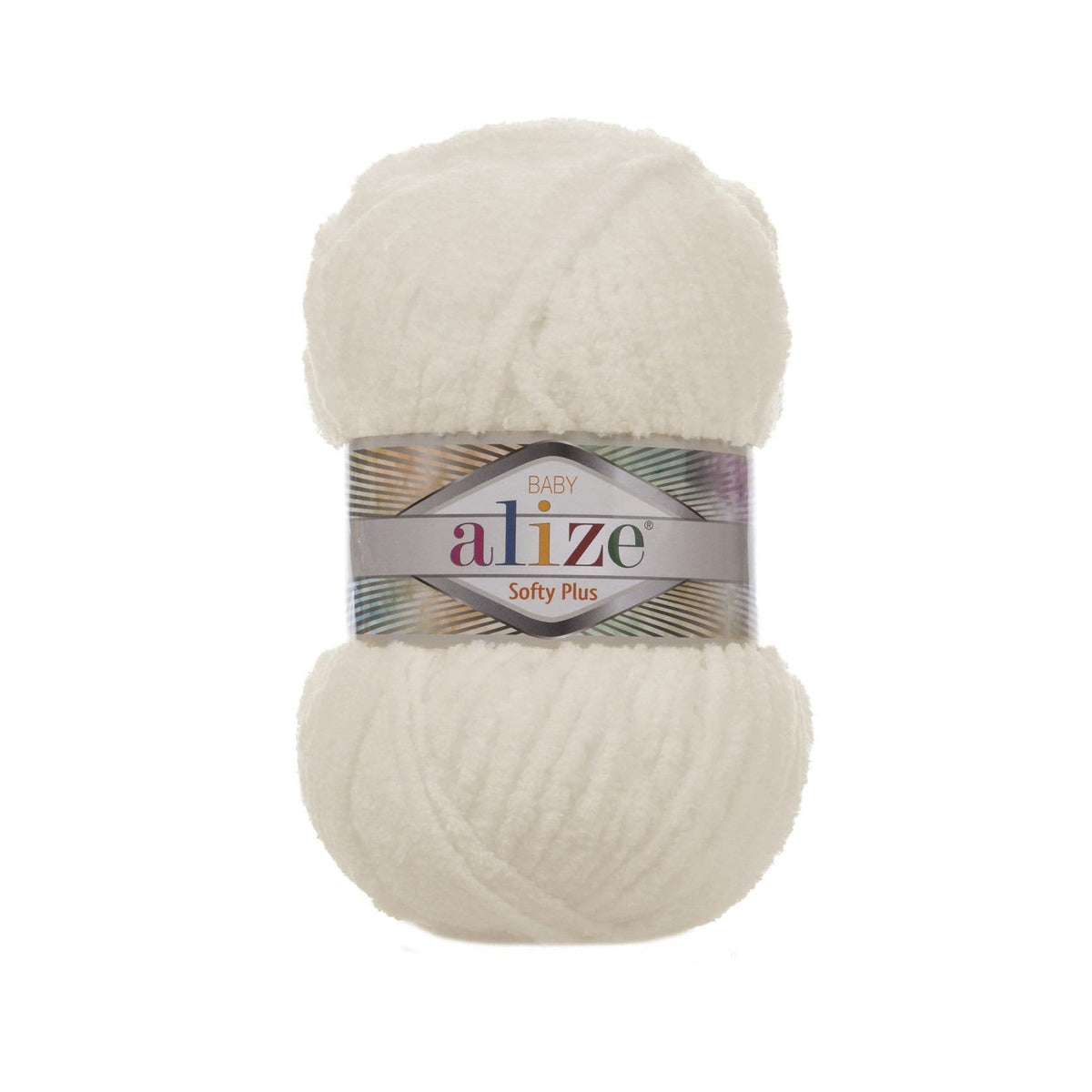 Alize Softy Plus 62 Elfenben – mjukt frottéliknande garn