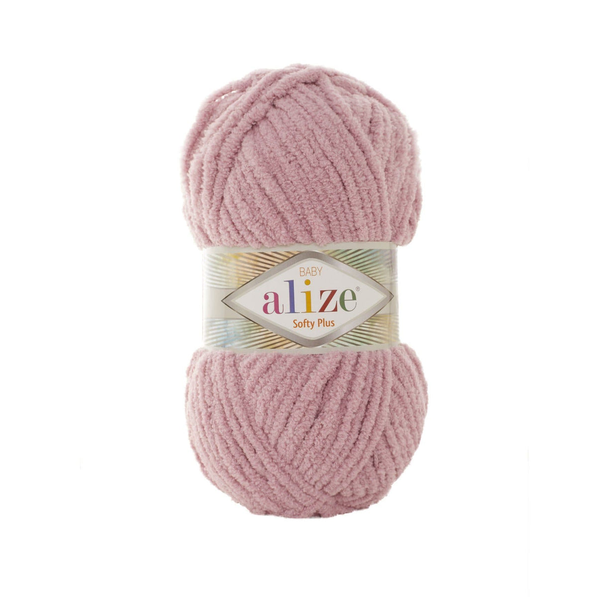 Alize Softy Plus 295 Dammrosa – mjukt frottéliknande garn