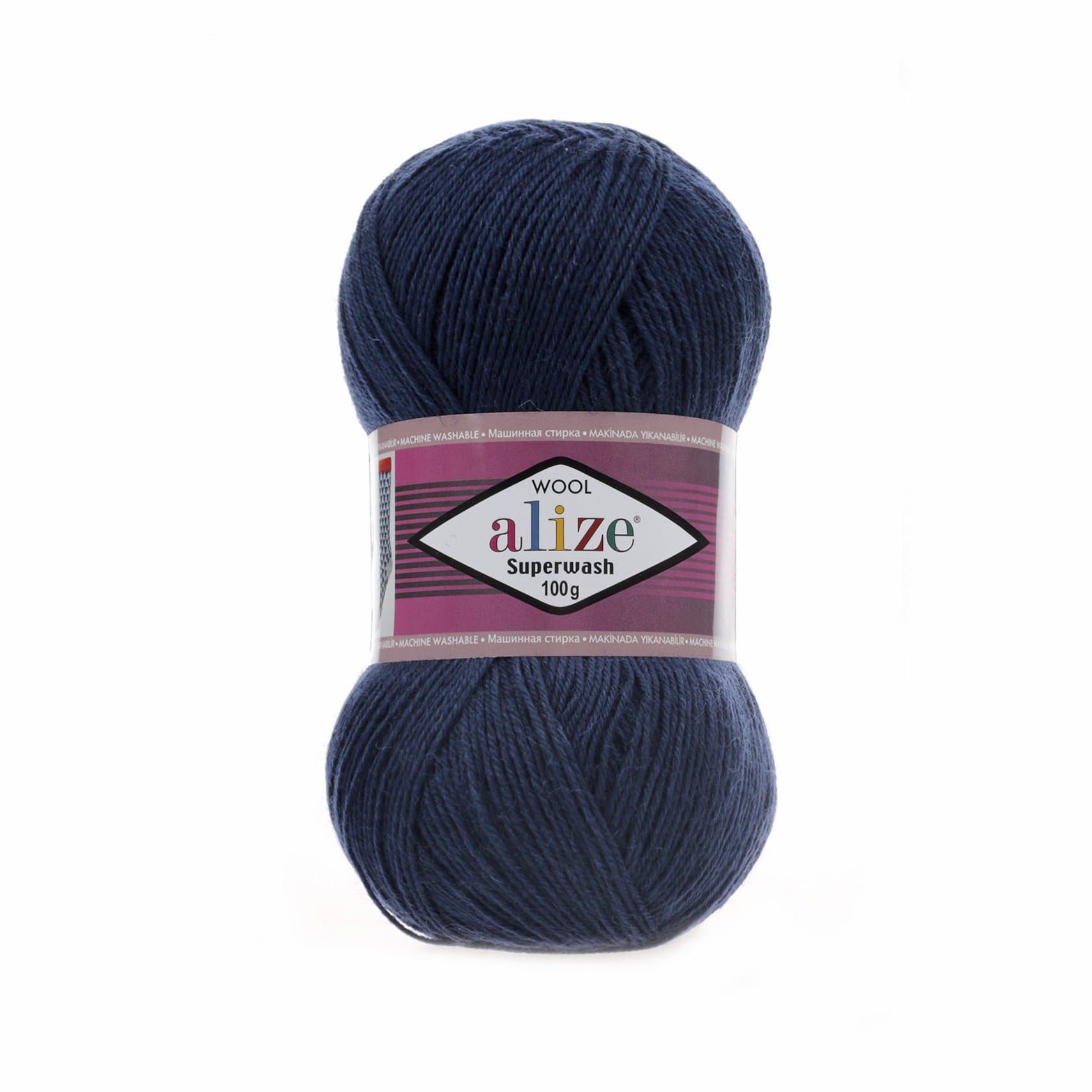 Alize Superwash Comfort Socks Superwash Navy (58)