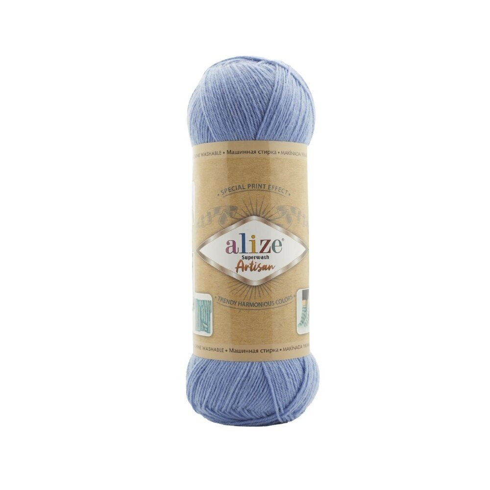 Alize Superwash Artisan Artisan Teras Sinine (432)