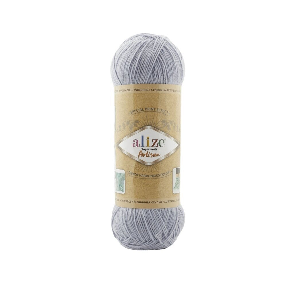 Alize Superwash Artisan Artisan Helesinine (51)