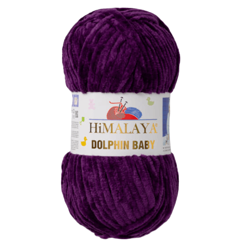 Himalaya Dolphin Baby 80328 Aubergine – chenillegarn