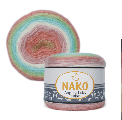 Nako Angora Luks Color