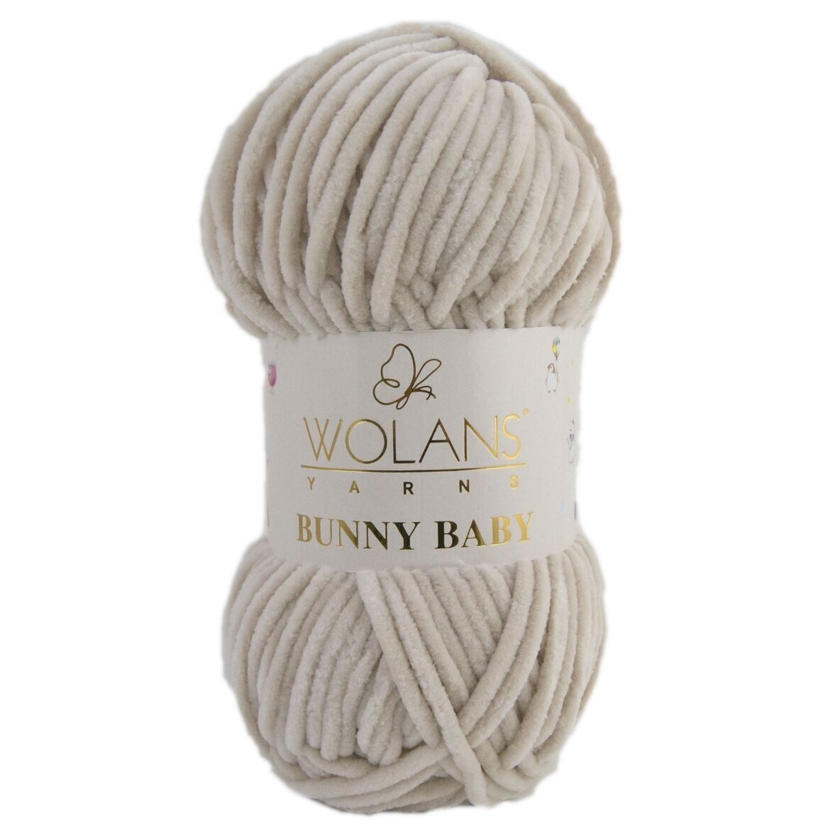 Wolans Bunny Baby 100-34 Kivihall – šenilllõng