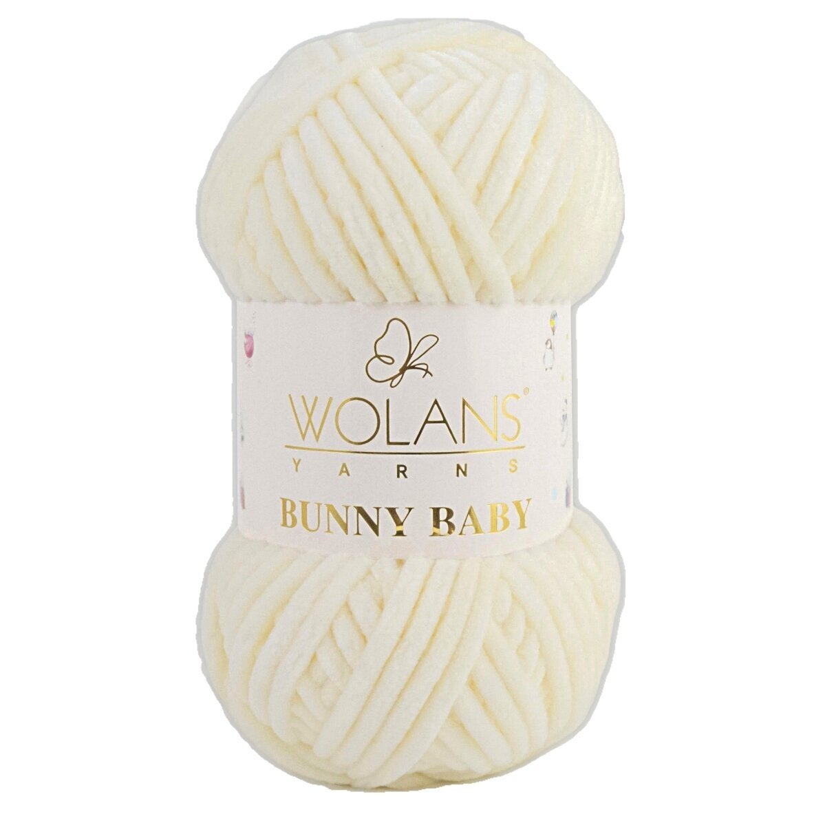 Wolans Bunny Baby 100-02 Vanilje – šenilllõng