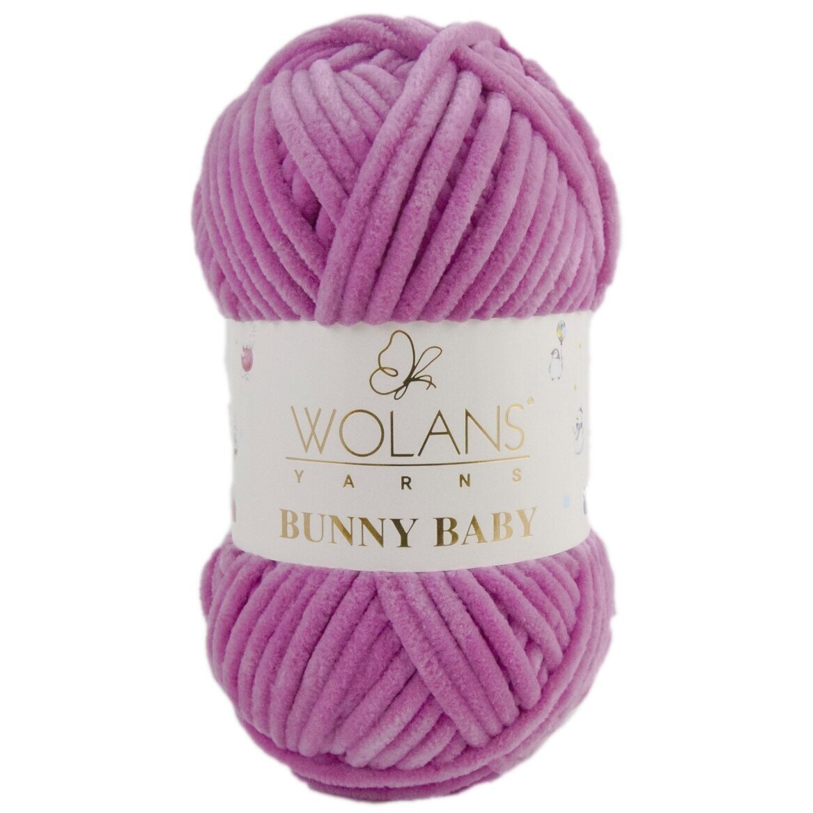 Wolans Bunny Baby 100-61 Tumeroosa – šenilllõng