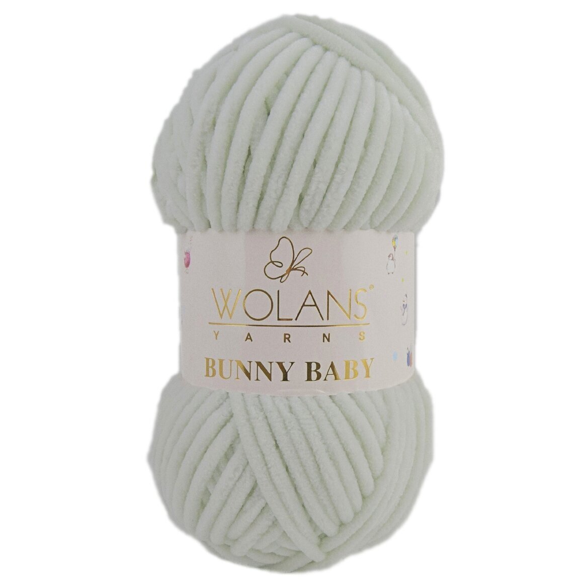 Wolans Bunny Baby 100-03 Kivihall – šenilllõng